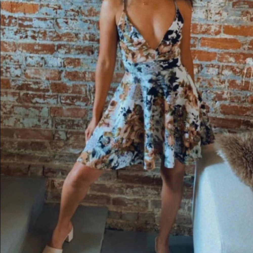 Coco Avante skater low scoop dress